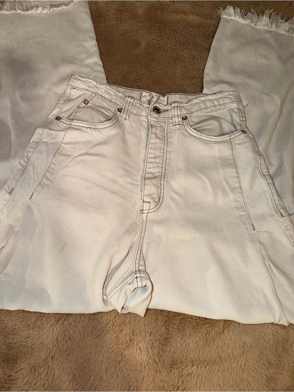 Free People Old West Slouchy Jeans
